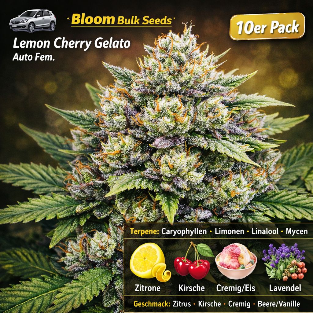 Bloom Bulk Seeds Lemon Cherry Gelato Auto Fem 10 St.