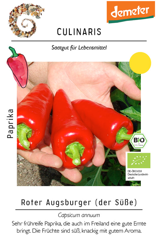 Paprika Roter Augsburger