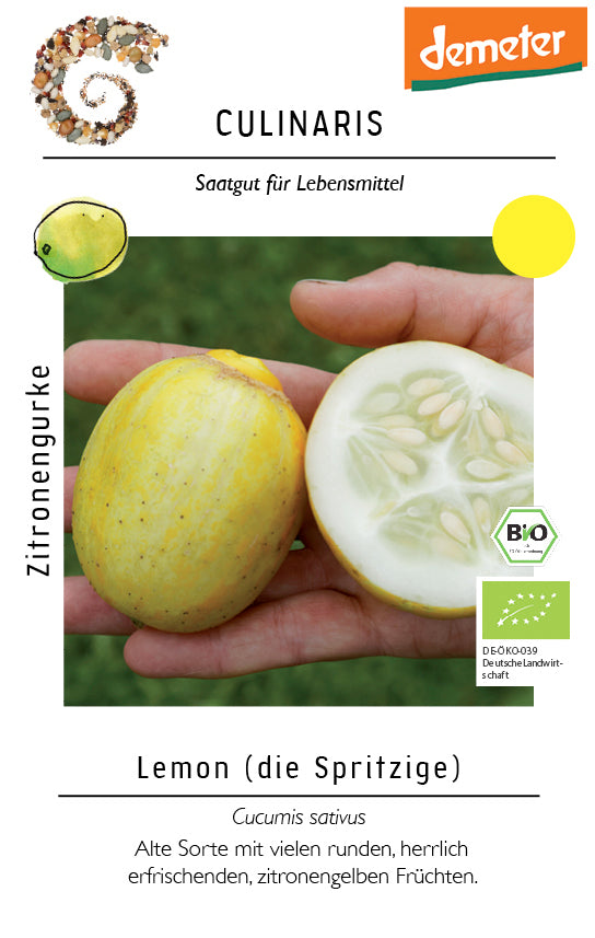 Zitronengurke, Lemon