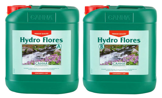 Canna Hydro Flores A+B 2x 5 Liter Softwater
