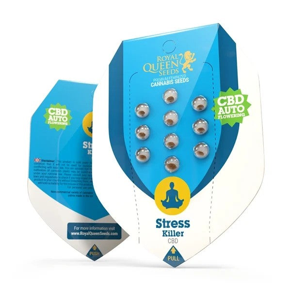 Royal Queen Seeds Stress Killer Automatic CBD Fem. 3St.
