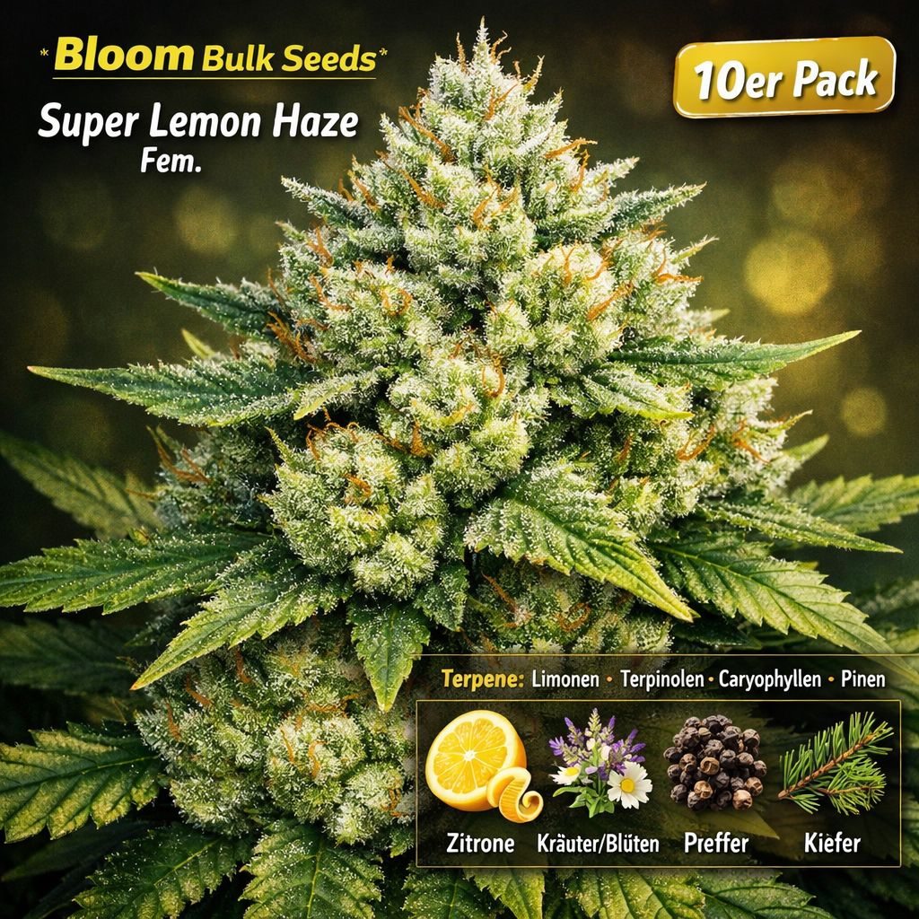 Bloom Bulk Seeds Super Lemon Haze Fem. 10St.