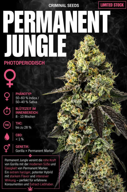 Criminal Seeds Permanent Jungle Fem 3St.